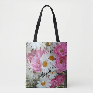 Funky Summer Colorful Daisies Tasche