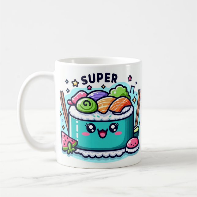 Funky Sushi Kaffeetasse (Links)