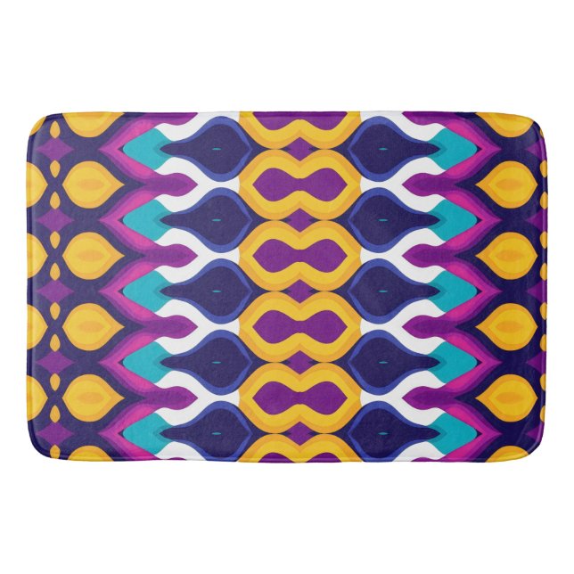 Funky symmetrisch badematte (Vorderseite)