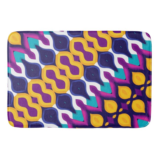 Funky symmetrisch badematte (Vorderseite)