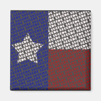 Funky Texas SECEDE Flaggenmagnet Magnet