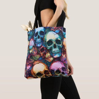 Funky Totenköpfe Tasche