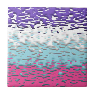 Funky Trippy Ripply Groovy Multisexuelle Pride-Fla Fliese