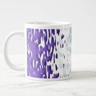 Funky Trippy Ripply Groovy Multisexuelle Pride-Fla Jumbo-Tasse