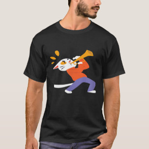 Funky Trumpeter Chat animal cadeau Trumpet T-Shirt
