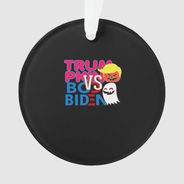Funky Trumpkin Vs Boo Biden Classe Design Hallowee (devant)