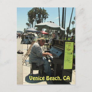 Funky Venice Beach Postcard! Postkarte