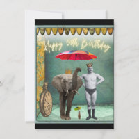 Funky Vintag Strongman 50. Geburtstag