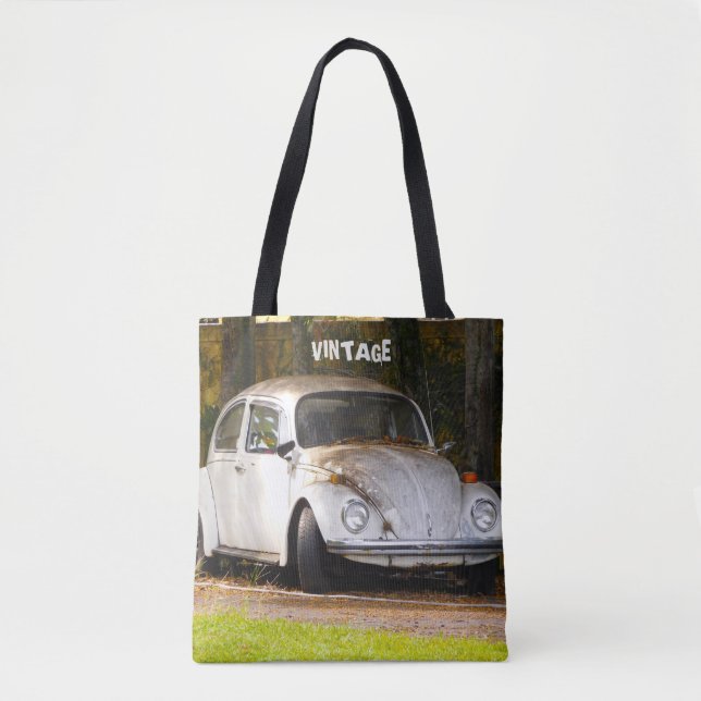 funky Vintage-Tasche Tasche (Vorderseite)