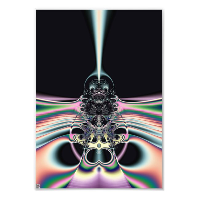 Funky Vogel Fotodruck (Vorne)