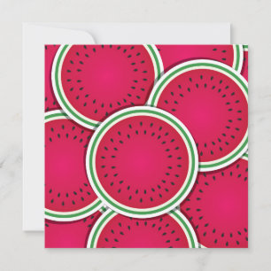 Funky Wassermelon-Scheiben