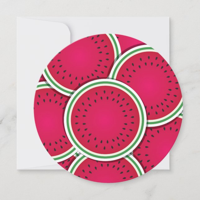 Funky Wassermelon-Scheiben (Vorderseite)