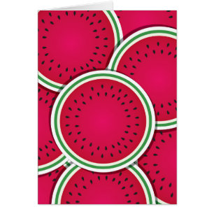 Funky Wassermelon-Scheiben