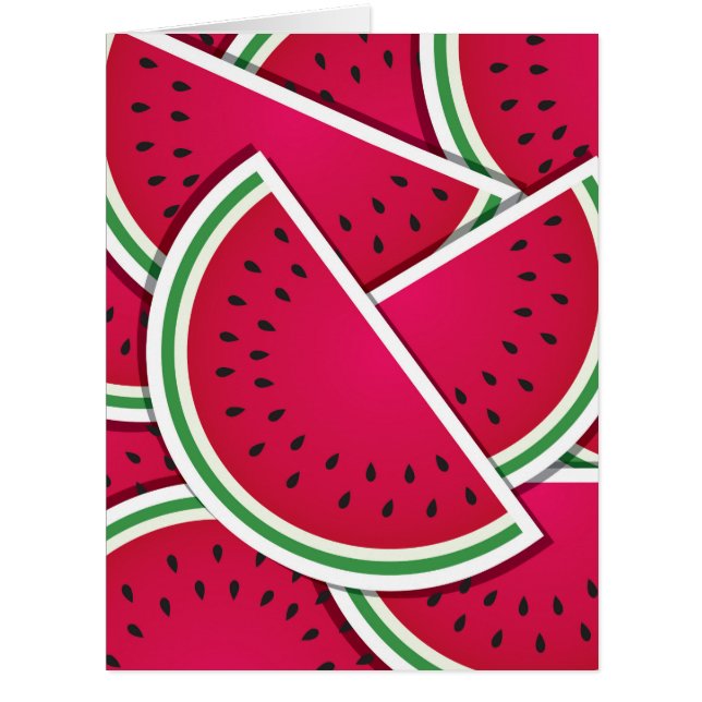 Funky-Wassermelone-Keile (Vorderseite)