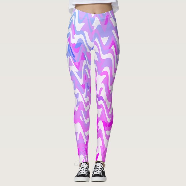 Funky Waves 2 Leggings (Vorderseite)