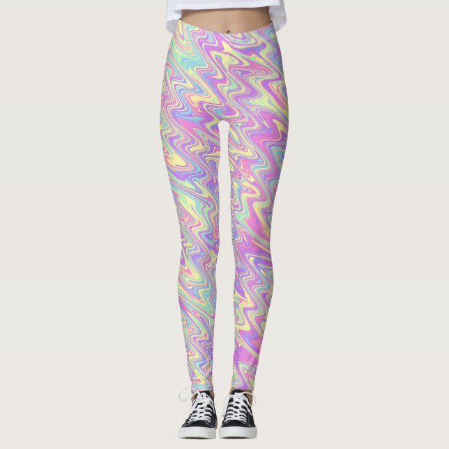 Funky Waves Leggings (Vorderseite)