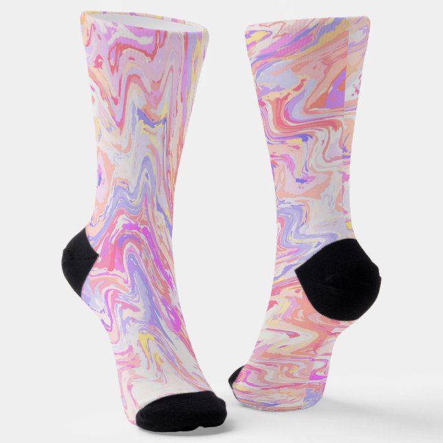 Funky Waves Socks Socken (Gewinkelt)
