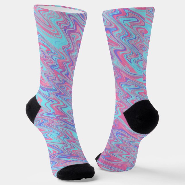 Funky Waves Socks Socken (Gewinkelt)