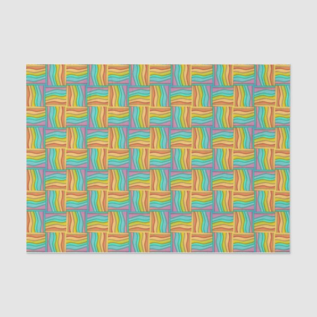 Funky Woven Colored Seidenpapier (Vorderseite)