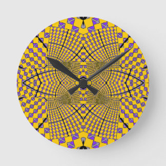 Funky Zeit Runde Wanduhr