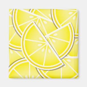 Funky Zitronenkeile! Magnet