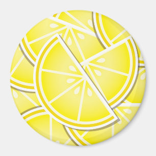 Funky Zitronenkeile! Magnet