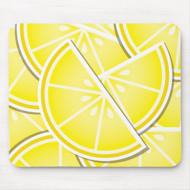 Funky Zitronenkeile! Mousepad (Vorne)