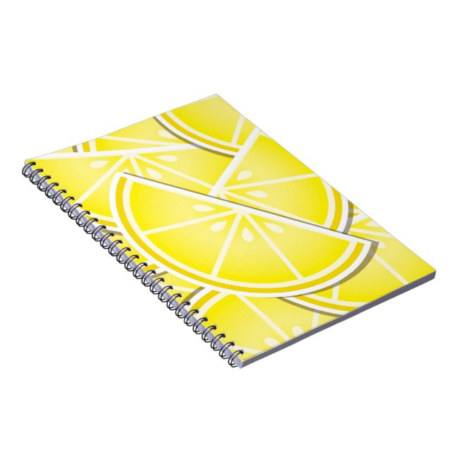 Funky Zitronenkeile! Notizblock (Rechte Seite)