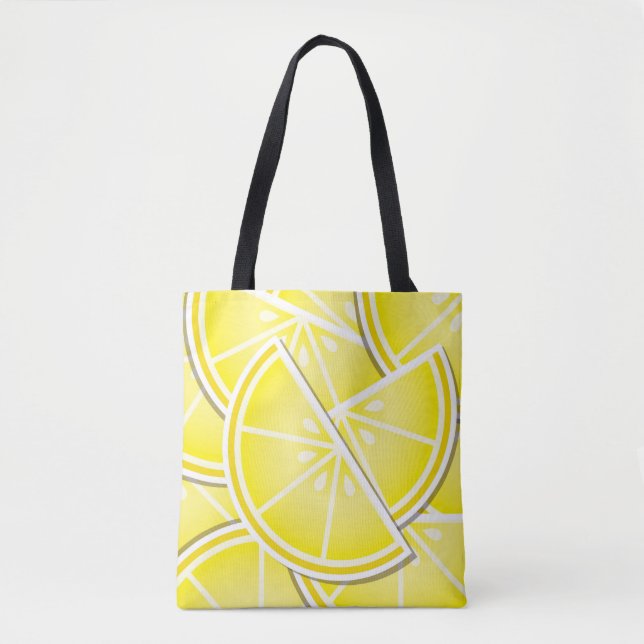 Funky Zitronenkeile! Tasche (Vorderseite)