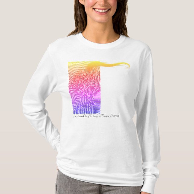 FunkyDreams Out of the line - Massimo Pietrobon Ta T-Shirt (Vorderseite)