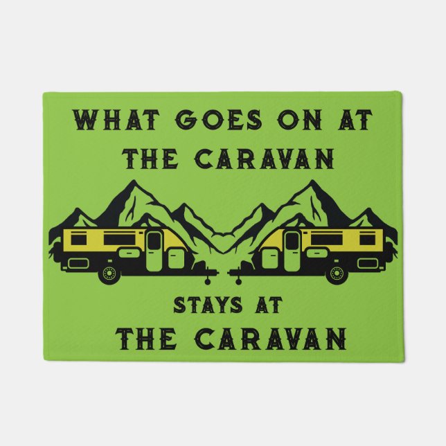 Funn Australian Caravanning Front Fußmatte (Vorderseite)