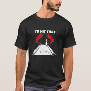 Funny 10 Button Bowler Id getroffen, dass 10 Butto T-Shirt
