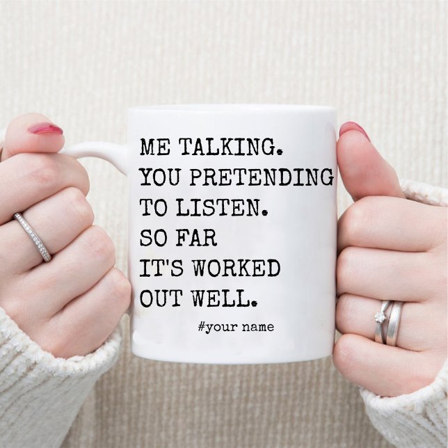 Funny 10. Geburtstag für Husband-Kaffee Tasse (Funny 10th Anniversary for Husband Coffee Mug)