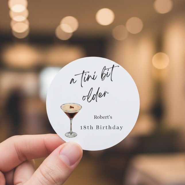 Funny 18th Birthday Party Stickers (Von Creator hochgeladen)