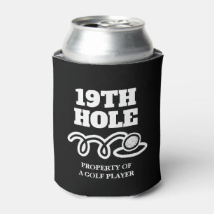 Funny 19. Loch Golfplatz Spaß Geschenk Bier Dosenkühler