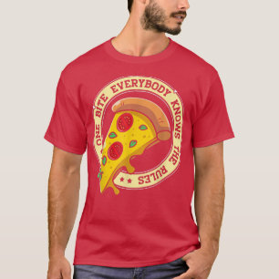 Funny 1 Pizza Jeder kennt die Regeln für die Leben T-Shirt