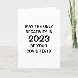 Funny 2023 New Year Holiday Card Feiertagskarte