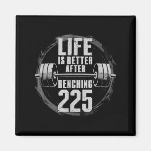 Funny 225 Pound Bench Press Gym - Besser nach Ben Magnet