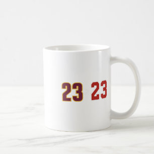 Funny 23 Vs 23 Basketball Fans und Spieler Kaffeetasse