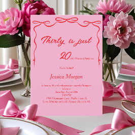 Funny 30. Editable druckbare Geburtstagsfeier Einl Einladung