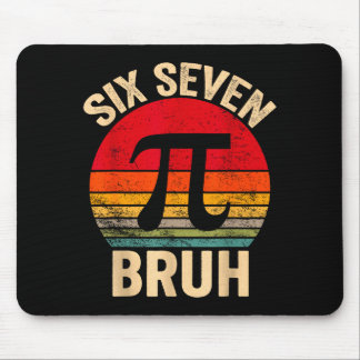 Funny 3.14 67 6 7 meme design cute math nerd gen z mousepad
