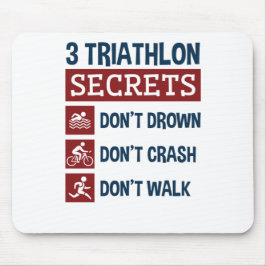 Funny 3 Geheimnisse Don't Drown Crash Walk Mousepad