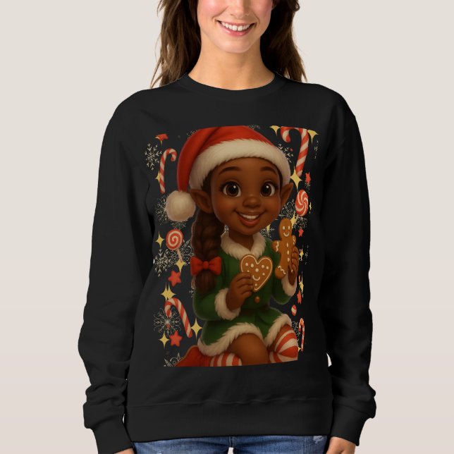Funny 3D Cartoon Ugly Christmas Sweatshirt (Devant)