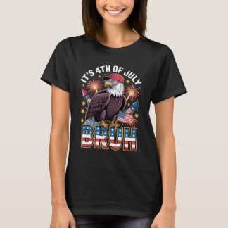 Funny 4. Juli Eagle Design T-Shirt