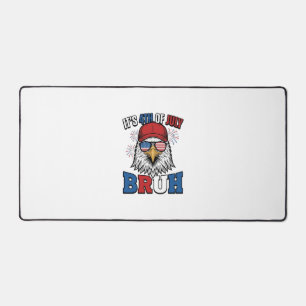 Funny 4th of July Eagle Bruh Maillot Patriotique C