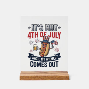 Funny 4th Of July Hot Dog Vintage Patriotic Shirt_