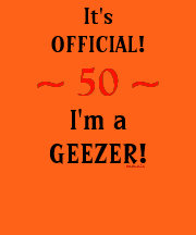 Funny 50. 60. Geburtstag Offiziell Geezer Tshirt