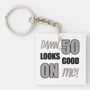 Funny 50. Geburtstag Gag Geschenk Schlüsselanhänger