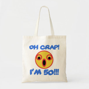 Funny 50. Geburtstag Gag Geschenk Tragetasche