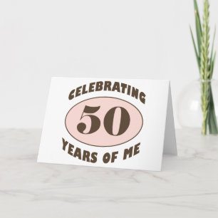 Funny 50. Geburtstagsgeschenke Karte